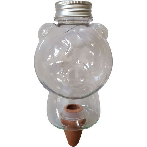 Automatic plant watering device, glass bear-shaped watering device for indoor and outdoor gardens (1/5)