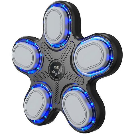 Machine de boxe musicale intelligente pour adultes et entraînement avec écran LED mural interactif pour l'entraînement à domicile et en intérieur (1/5)