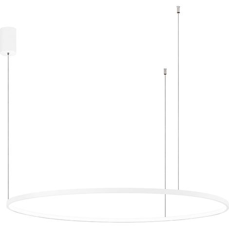 Suspension LED design moderne dimmable Soel 100 - Blanc (1/2)