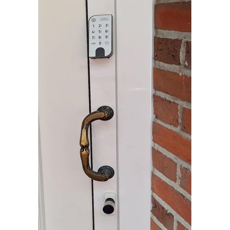 Serrure électronique 7601 cylindre et bouton à code noir VA BURG-WÄCHTER (1/5)