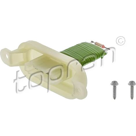 Résistance, pulseur d'air habitacle TOPRAN 701 813 RENAULT 7701 206 540