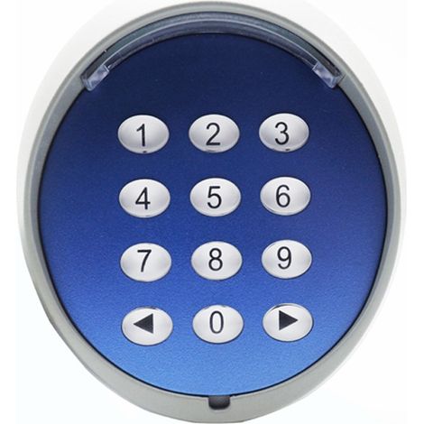 Serratura wireless per porta del garage – Tastiera numerica impermeabile con telecomando a 433 MHz, controllo intelligente, sicurezza domestica facile da installare