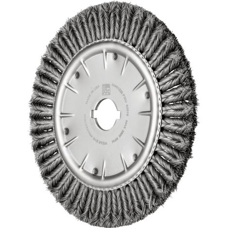 PFERD TOOLS COMBITWIST Rundbürste gezopft RBG Ø 355x20x50,8 mm Bohrung Stahl-Draht-Ø 0,50mm stationär (1/4)