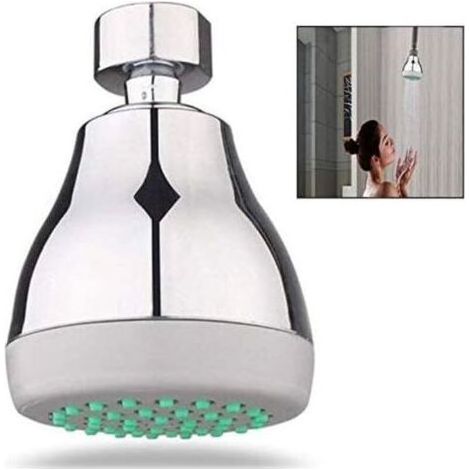Pommeau de douche solaire pour piscine et camping, économiseur d'eau, facile à nettoyer et à installer, fixation adaptée, pièces incluses (1/4)