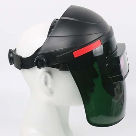 Casque de Soudage, Écran Facial de Sécurité Masques de Soudage Montés sur la tête Casque de Protection Contre Les Rayons UV pour Le Soudage à l'arc sous Argon Et au Gaz (1/5)