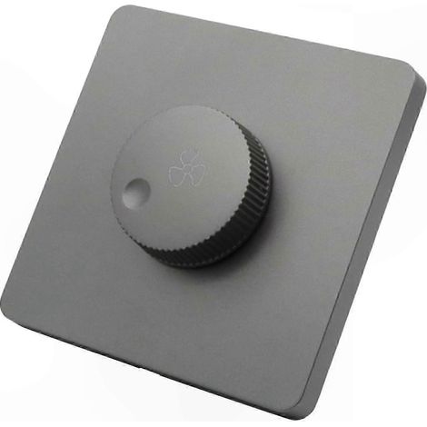 Interrupteur de contrôle de vitesse universel pour ventilateur de plafond 220 V, variateur mural à intensité variable, blanc (1/5)