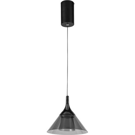 V-TAC Lampadario LED a Campana 9W 19.517.5100Cm Colore Nero Bianco Caldo (1/5)