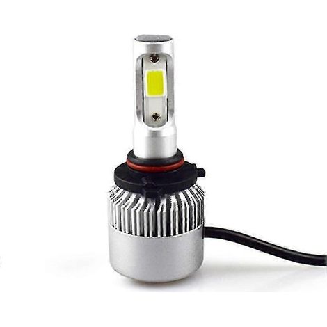 Ampoules de phares LED S2 9006 36W 9-32V, 8000 lm (lot de 2), étanches, feux de croisement/route (1/2)