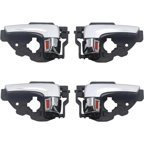 Lot de 4 poignées de porte intérieures pour BMW IX35 (2010-2015) - Références : 826102S010 et 826202S010 (1/4)
