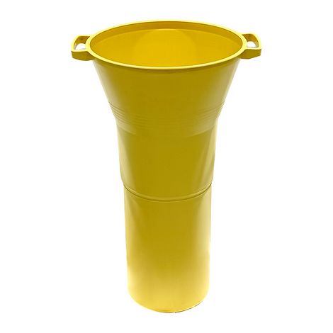 TRAMOGGIA PER RIEMPIMENTO SACCHI GIALLO- Diam. 36 cm- FF- pezzi 1 (1/2)