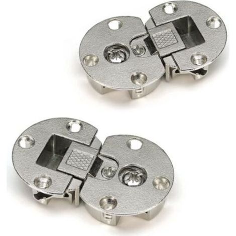 Verstellbare 90-Grad-Drehachse zum Umblättern von Seiten, ideal für Küchen, Schlafzimmer, Schränke usw. – 2er-Pack, 5,6 cm (1/4)