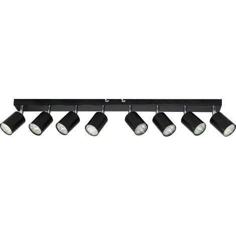 Orno DOA Applique Plafonnier Noir Moderne 8x50W