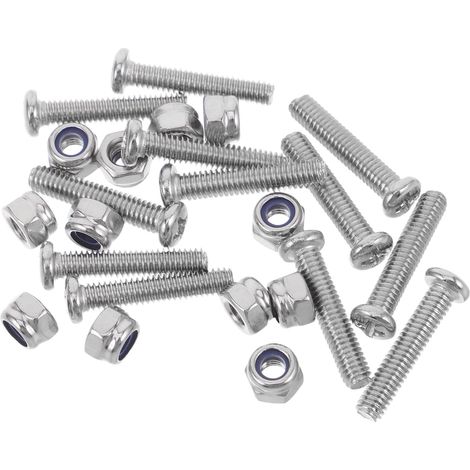 12 Piece Maintenance Spare Foosball Durable Carbon Repair Screws
