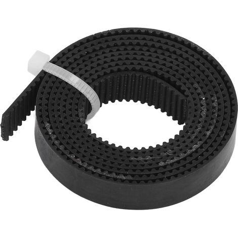Courroie de distribution ouverte imprimée en 3D, flexible, stable, silencieuse et résistante à l'usure, en caoutchouc pour Ender 3, 5 m / 16 pi, 6 mm / 0,24 po