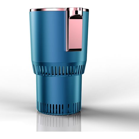 Portavasos inteligente 2 en 1 para coche, calienta y enfría bebidas frías y calientes, compatible con latas y vasos. (1/5)