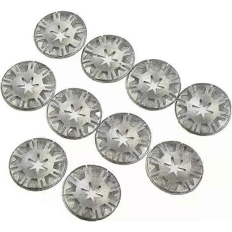 Clips de fixation, pince métallique, écrou à ressort métallique de rechange, compatible avec écran thermique isolant, rondelle de dessous de plateau 30 mm - JXLGV (1/5)