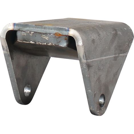Support de lame de ressort d'amortisseur de 100 mm pour remorques ou semi-remorques (1/3)