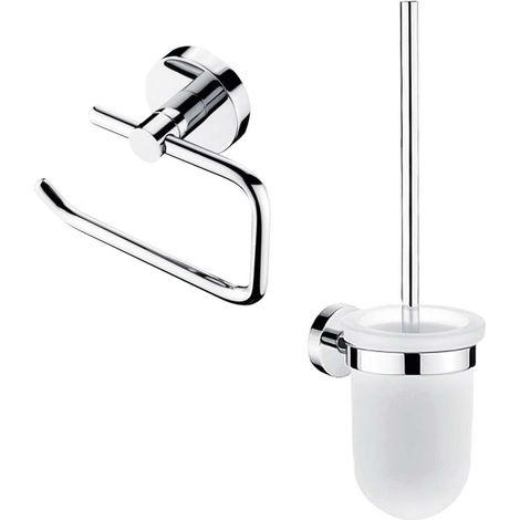 Nimco Unix - WC-Accessoire-Set, Glas/Chrom UN set-94WN-26 (1/2)