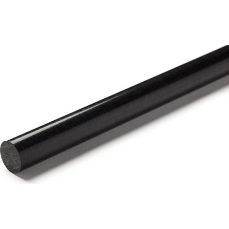 Tige en acétal RS PRO Noir Dia. 70mm x 1m ( Prix pour 1 Lot )
