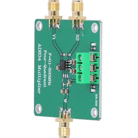 Module mélangeur RF PCB, carte multiplicatrice analogique 4 quadrants, composants d'équipement de test 0,1‑500 MHz AD834 (1/5)