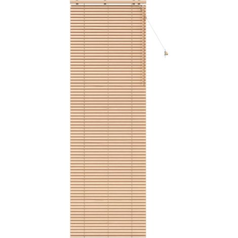 Persiana Veneciana Aspecto de roble 95 x 250 cm 35 mm vidaXL