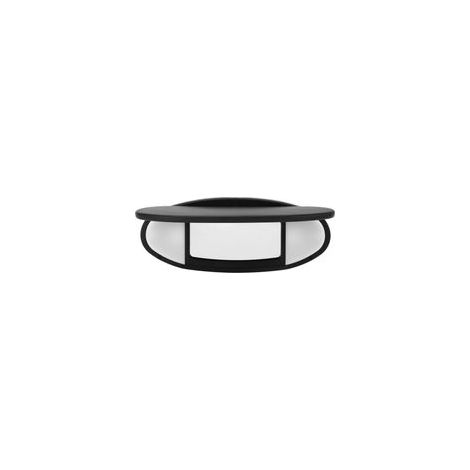 Parasol delantero con espejo de cortesía, antirreflejos, para una conducción segura, compatible con R55, R56 y R60 (2007-2014), negro.