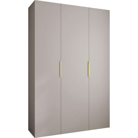 Armario Hartford 573, Cachemira, 246x160x42cm, Puertas de armario: Con bisagras, Número de estantes: 7