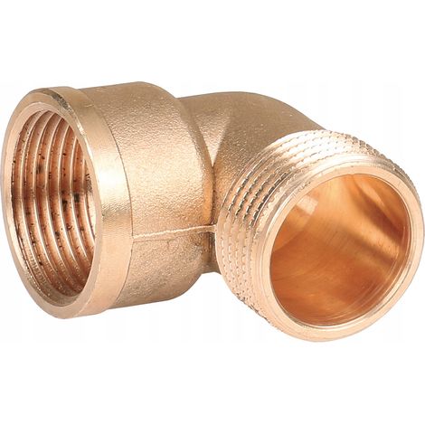 Codo de latón n.º 7, boquilla GW/GZ de 3/4" (acabado)