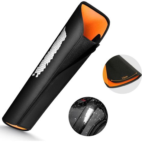 Housse de batterie en néoprène pour vélo électrique, grande taille, avec protection lumineuse réfléchissante pour l'hiver, anti-poussière, E [DB]-AquaForge