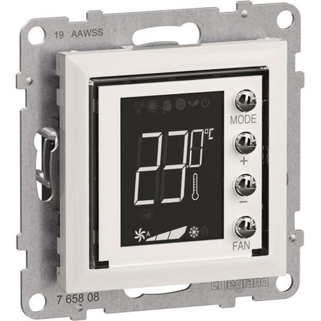 Termostato Legrand 765608 diseño compacto interfaz fácil