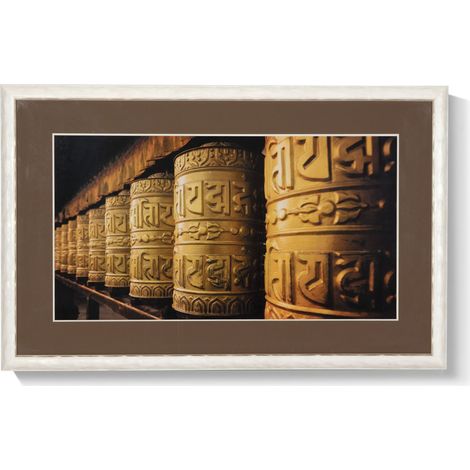 Cuadro 127X3X81 Fotografia Tornos De Oracion (1/2)