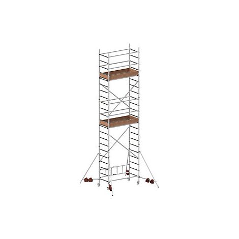 Andamio modular ALUPRO CONCEPT  módulo 1+2+3  altura de apoyo