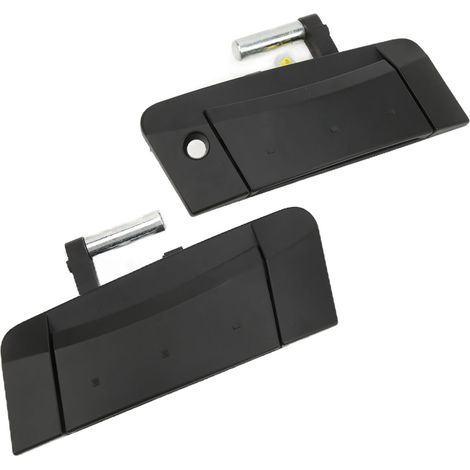 Schwarze Außentürgriffe, 2 Stück, Ersatzteilnummer 80607-CD00B für Nissan 350Z 2003-2009, vordere und hintere Außentürgriffe. (1/5)