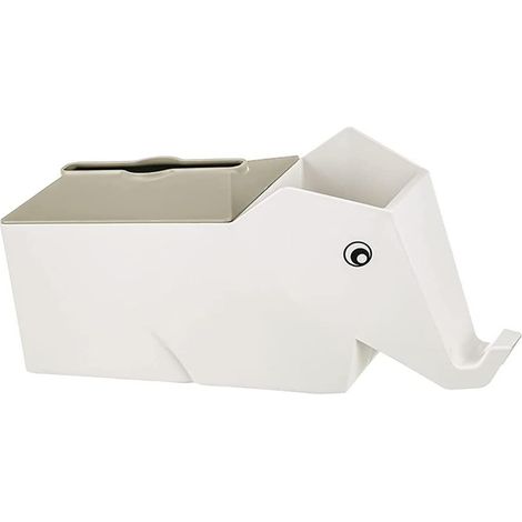 Boîte en papier maison salon Table basse Restaurant créatif mignon Simple boîte de rangement multifonctionnelle gris