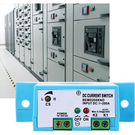Interrupteur de détection de courant alternatif réglable antidéflagrant 1200A CC 1030V (normalement ouvert) (1/5)