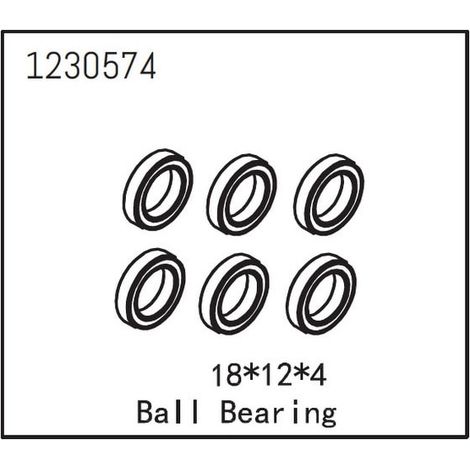 Ball Bearing 18x12x4