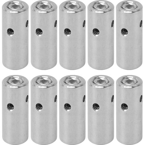 Kit treillis métallique pour plantes grimpantes extérieur en acier inoxydable fixation mur végétalisé système câble avec 10 fixations inox croix (1/5)