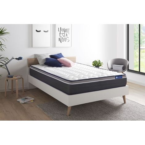 Materasso matrimoniale Actilatex plus 200x200cm - Spessore : 26cm - Lattice e memory foam - Molto rigido (1/5)