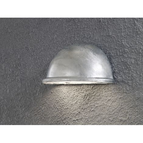 Außenwandleuchte Downlight TORINO Stahl galvanisiert, Hausbeleuchtung (1/3)
