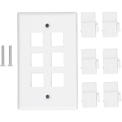 Prise Murale USB 6 Ports avec Port Type C - Pour Bureau et Entreprise, Large Compatibilité (1/5)
