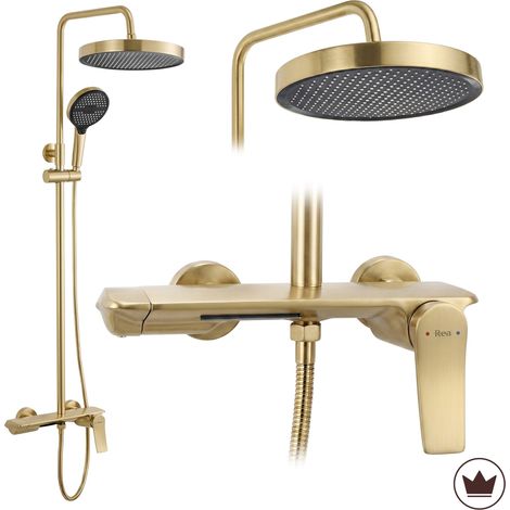 Shower Set Rea Vision Brush Gold (1/5)