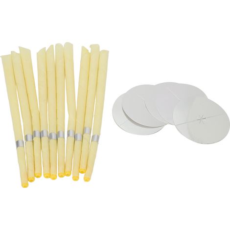 Bougies de Nettoyage d'Oreille - Élimination du Cérumen, Apaisement et Détente pour un Sommeil Réparateur (1/5)