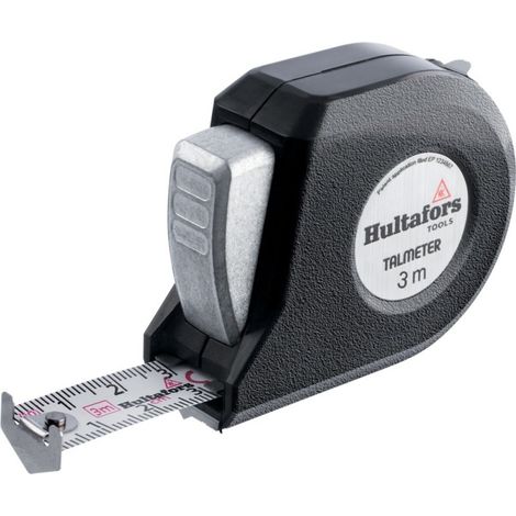 CINTA MÉTRICA DE BOLSILLO HULTAFORS TALMETER L.2m B.16mm mm/cm EG II LENGÜETA DE MEDICIÓN ABS - 359103