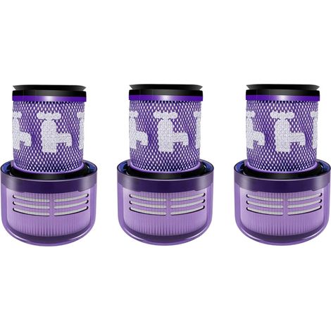 Trade-Shop HEPA-Filter / Vormotorfilter / Staubsaugerfilter kompatibel mit Dyson V12, V12 Slim, V12 Detect Slim Absolute, V12 Detect Slim - 3 Stück (1/5)