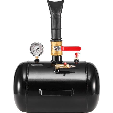 Canon à Air 18,9 L, Booster de Pneu avec Pression de Service 0,6-0,8 MPa, Gonfleur Pneumatique de Pneu pour Pick-up, Camion, VTT, Jeep, Fourgonnette, Tracteur Tondeuse, Camping-car, Noir (1/5)