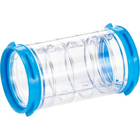 Ferplast Tubo FPI 4812 TUNNEL 4 Tubo dritto in plastica per criceti e altri piccoli roditori. Variante FPI 4812 TUNNEL 4 - Misure: Ø 6 x 11 cm - Colori misti (1/2)