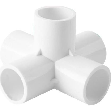 PVC-Winkelstück – 3-Wege – Rohrverschraubung – 3/4/5-Wege-PVC-Adapterstück für Hauswasserleitungen