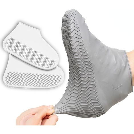 Fundas antideslizantes para zapatos Rainbow, talla L (45-49).