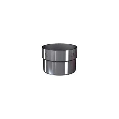 Raccord acier 2 mm (mâle) vers flexible - Conduit inox  180  mm