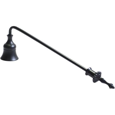 Apagavelas de metal con diseño de campana, elegante herramienta para apagar velas de forma segura, apagavelas para inauguraciones de casas. (1/5)
